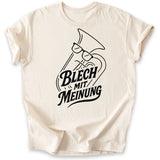Blech mit Meinung