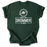 Drummer is here