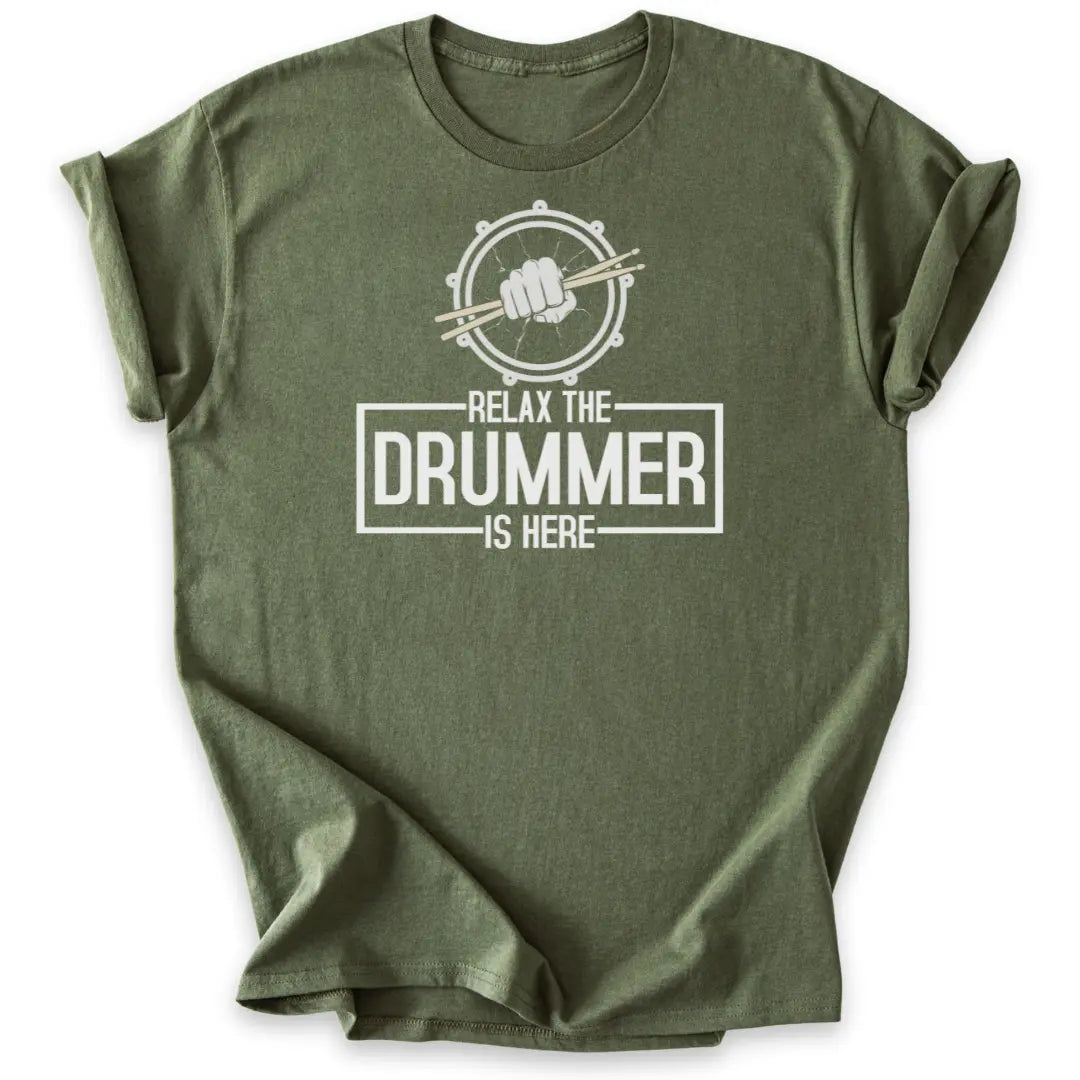 Drummer is here