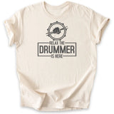 Drummer is here