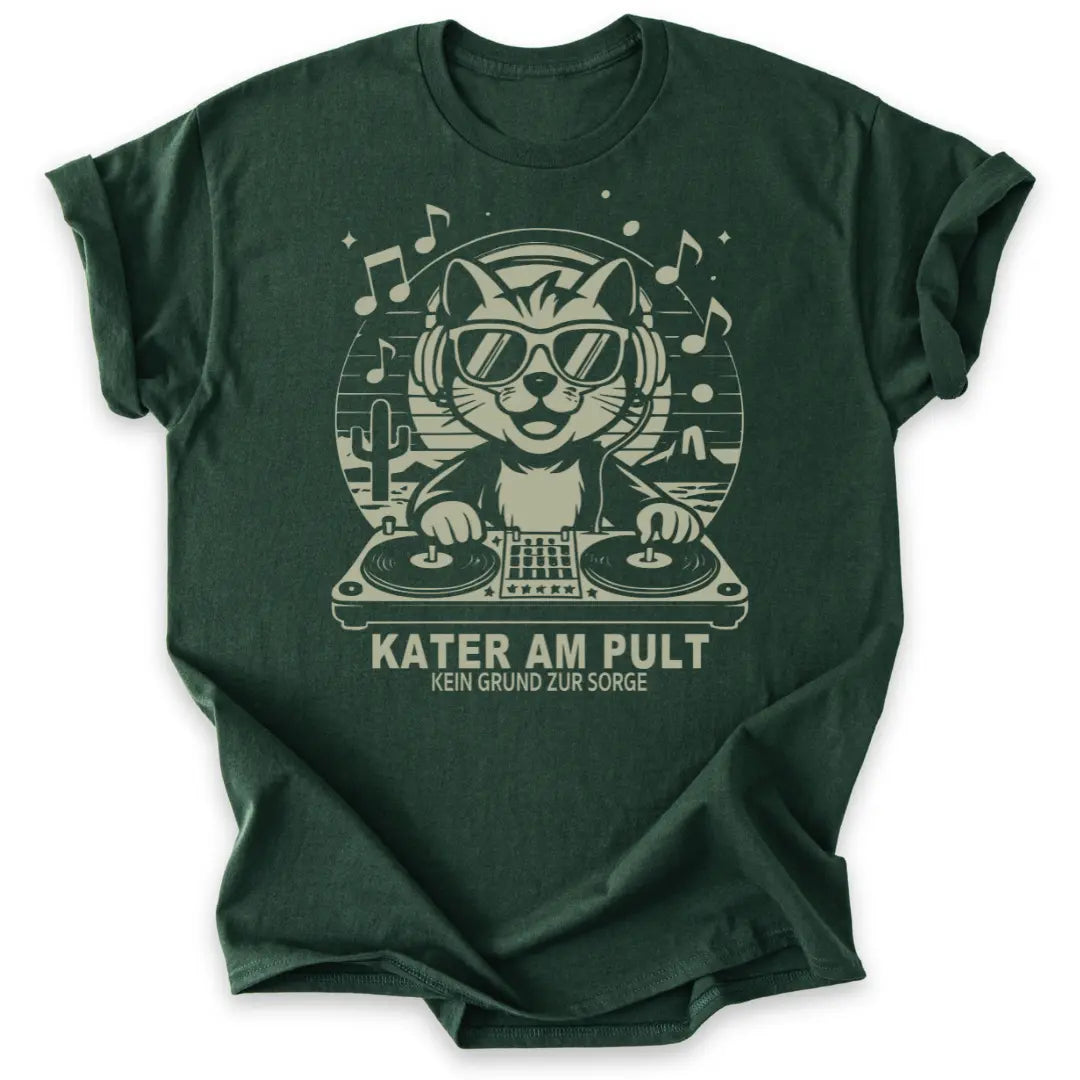 Kater am Pult