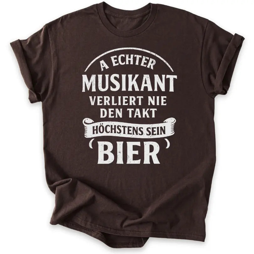 Musikant mit Haltung