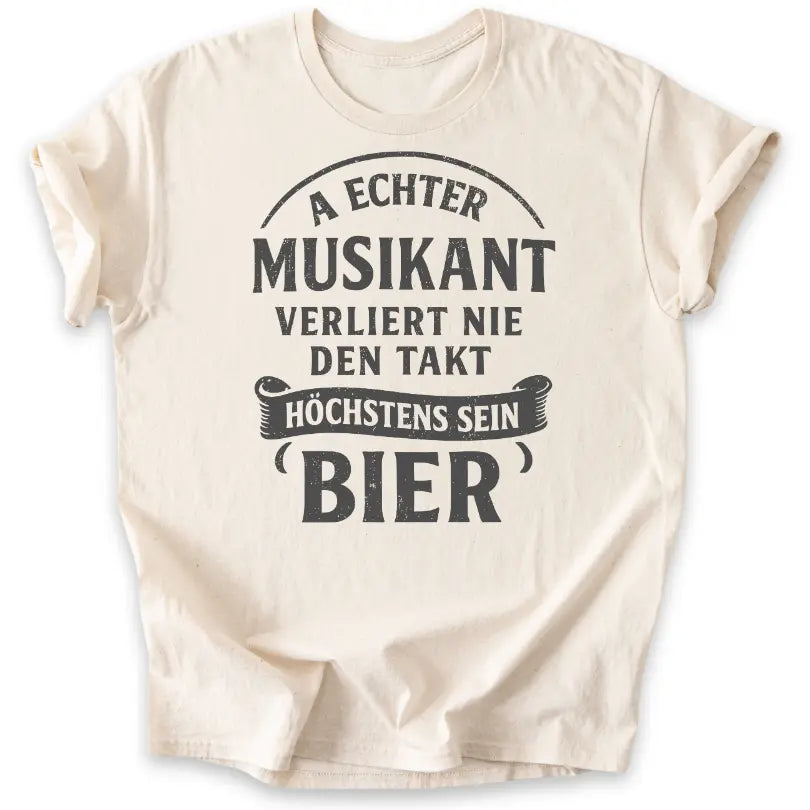 Musikant mit Haltung