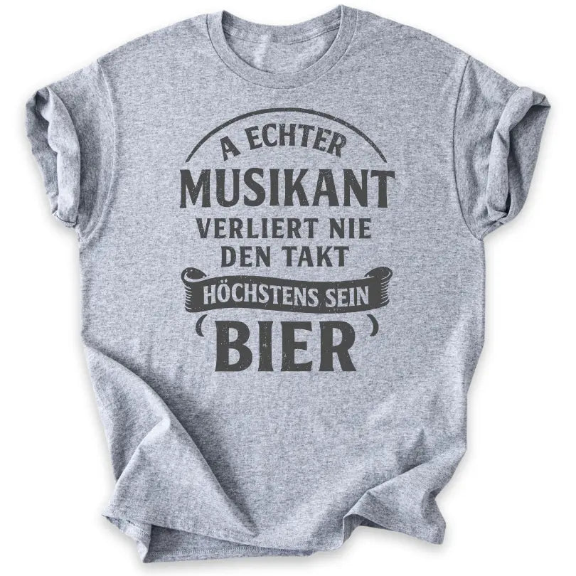 Musikant mit Haltung