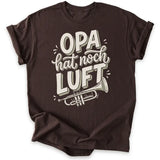 Opa bläst noch