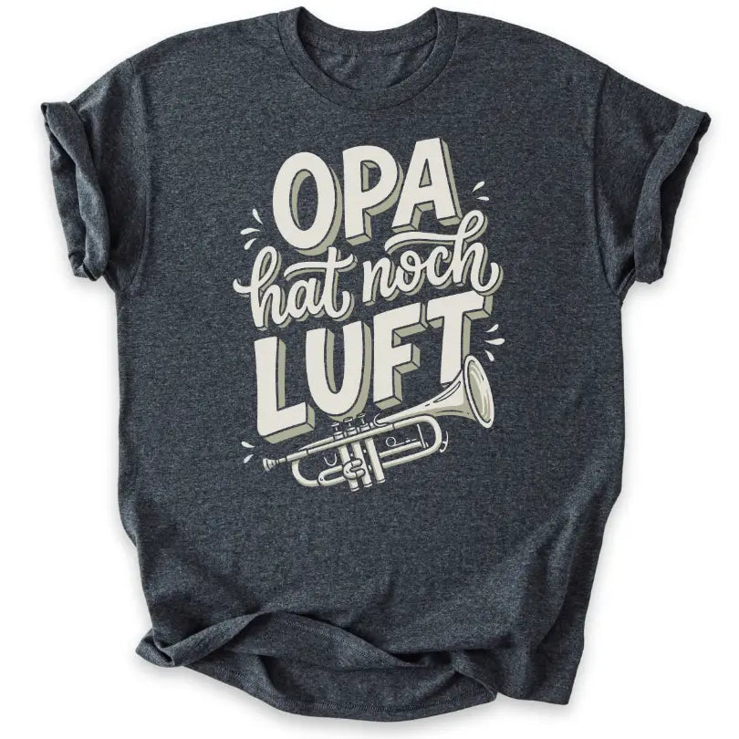 Opa bläst noch