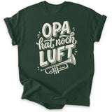 Opa bläst noch