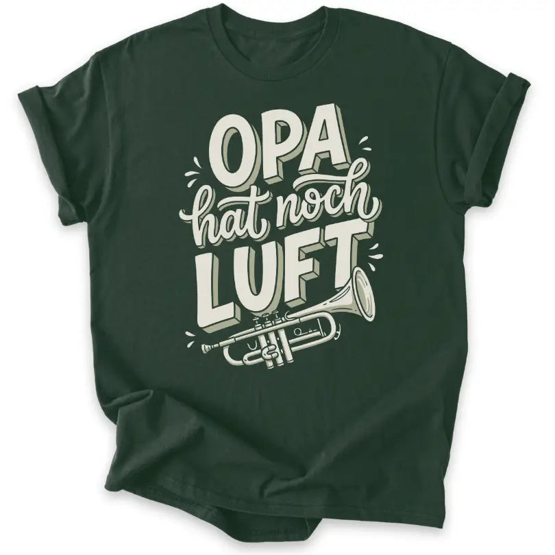 Opa bläst noch