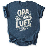 Opa bläst noch
