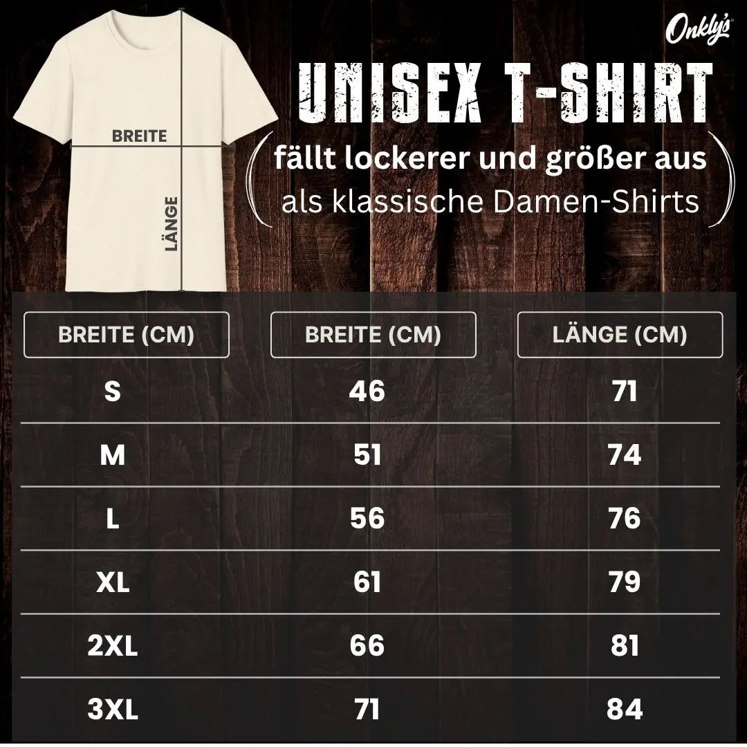 So misst du Breite und Länge an einem T-Shirt
