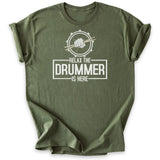 Drummer is here