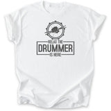 Drummer is here