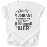 Musikant mit Haltung