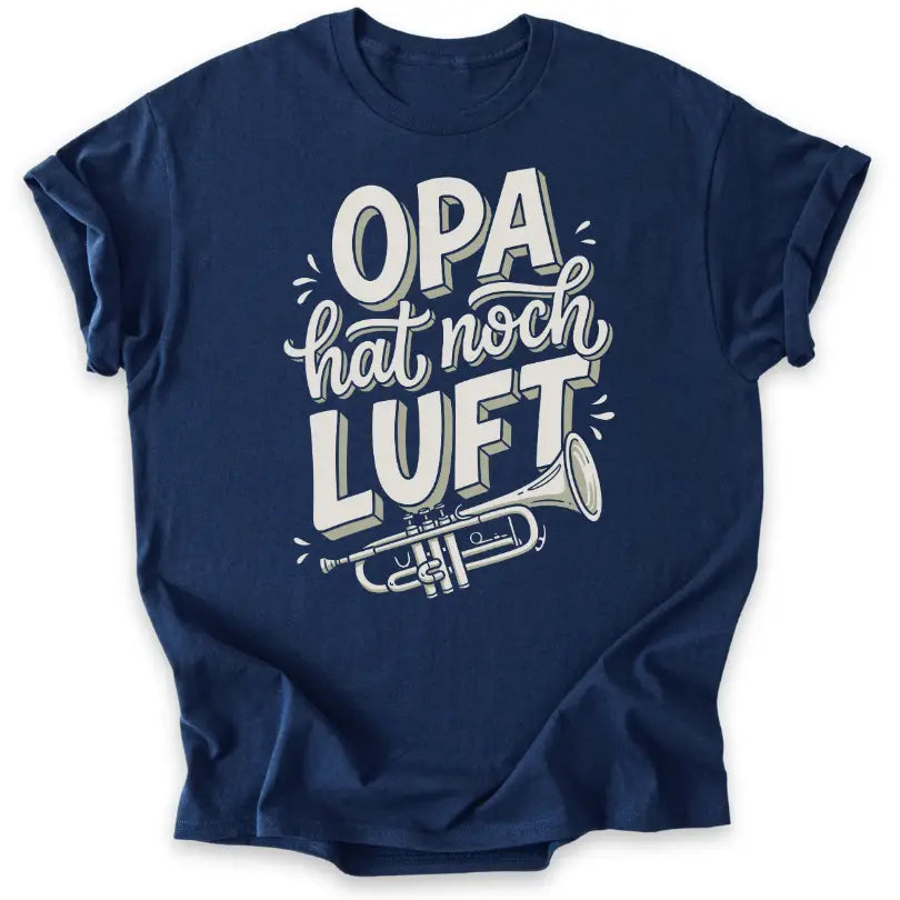 Opa bläst noch