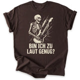 Zu laut genug?